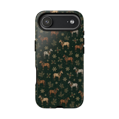 Evergreen Horses Tough Case