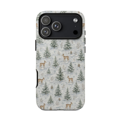 Winter Woodland Deer Tough Case