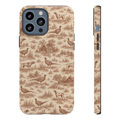 Pheasant Toile Tough Case