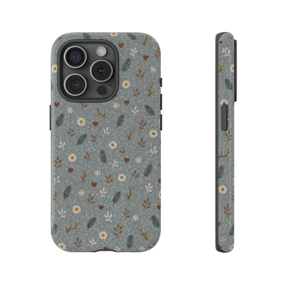 Antler Daisies Snow Tough Case