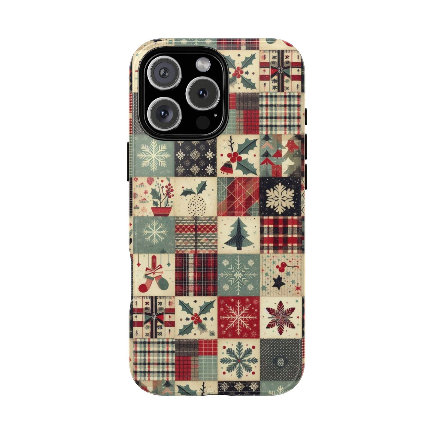 Christmas Quilt Tough Phone Case