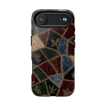 Winter Crazy Quilt Magnetic Case