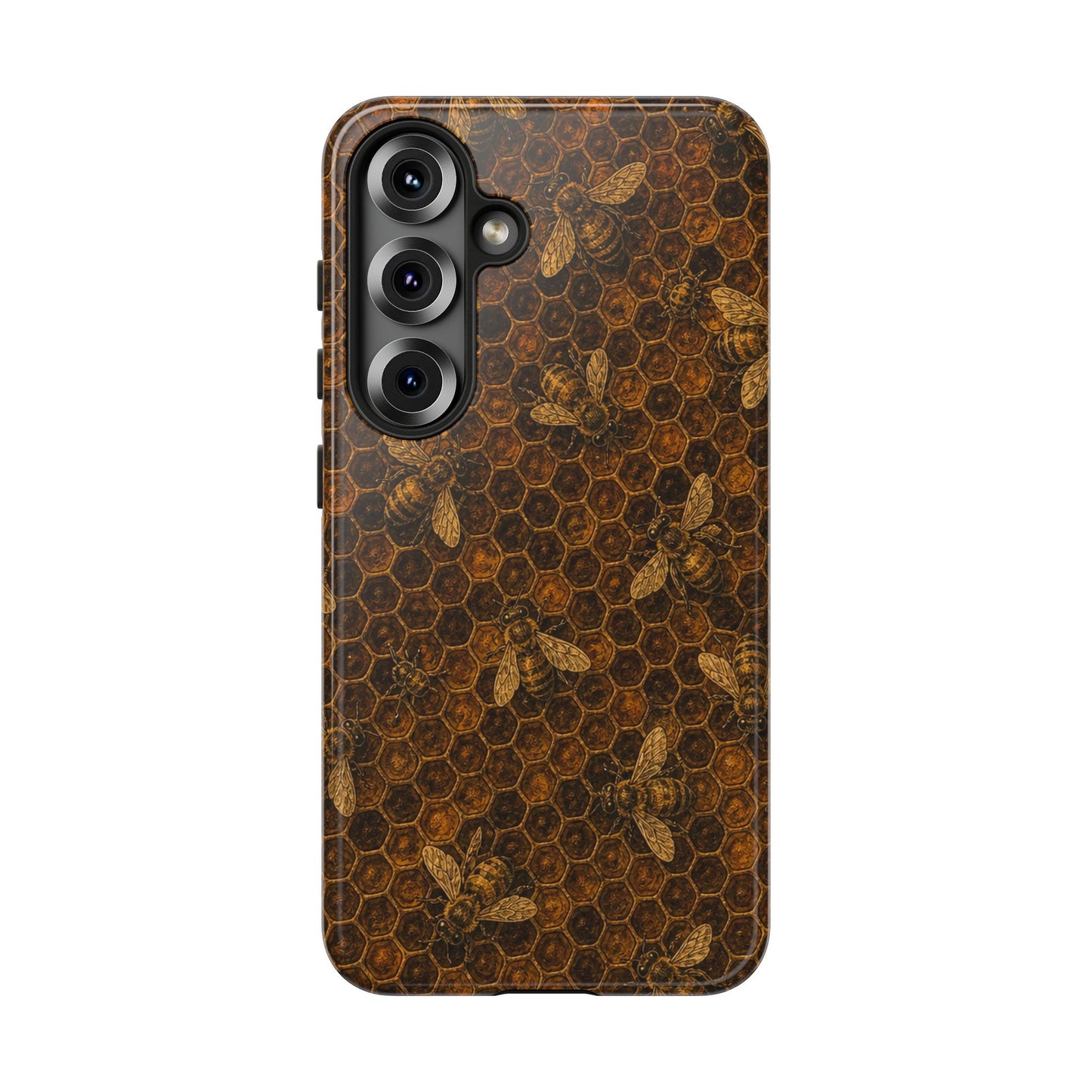 Golden Honeycomb Tough Case