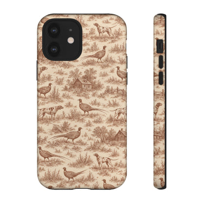Pheasant Toile Tough Case