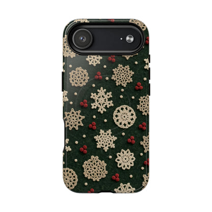 Crochet Snowflakes Magnetic Case