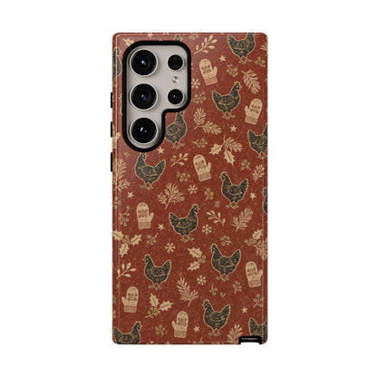 Christmas Hens Tough Case