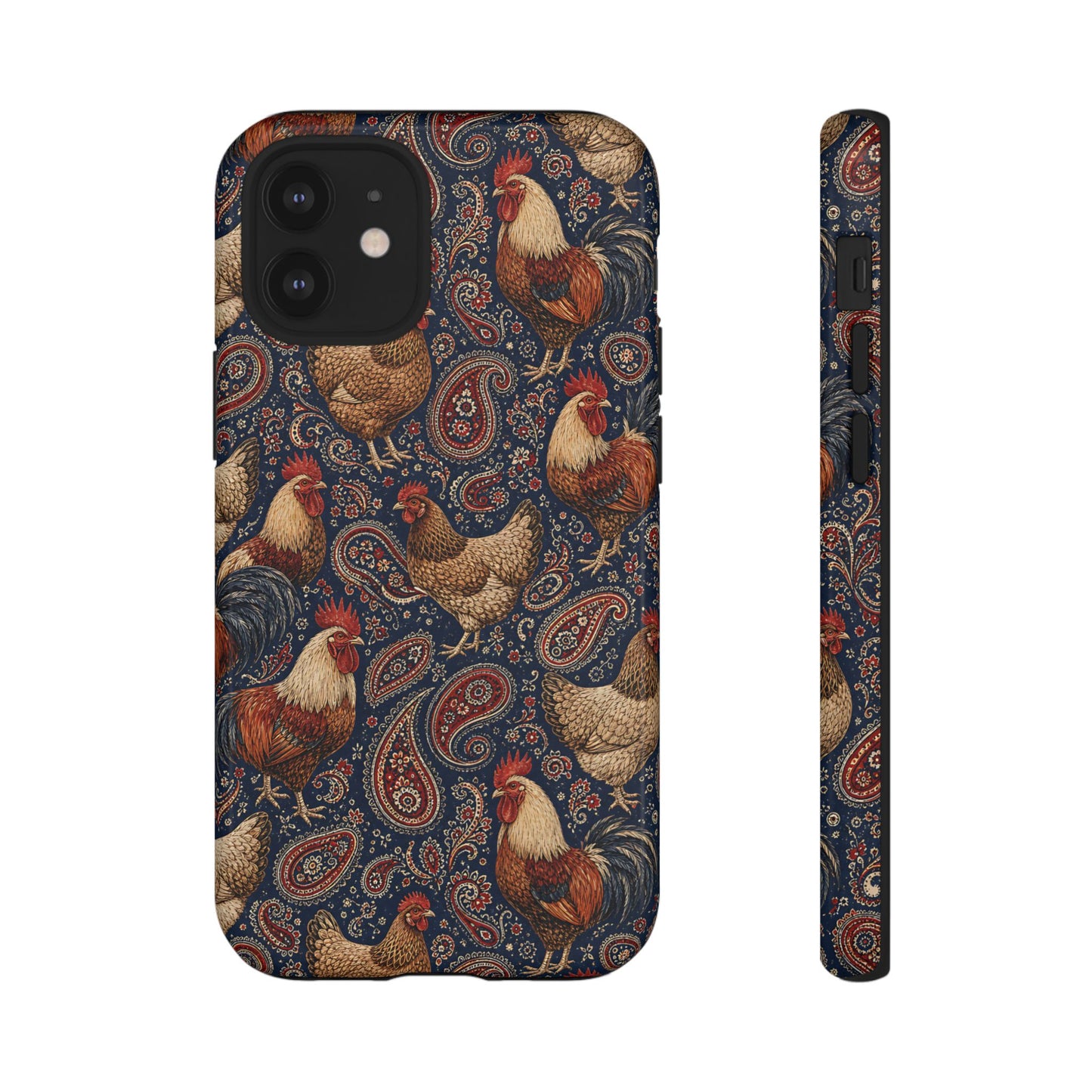 Patriotic Paisley Chickens Tough Case