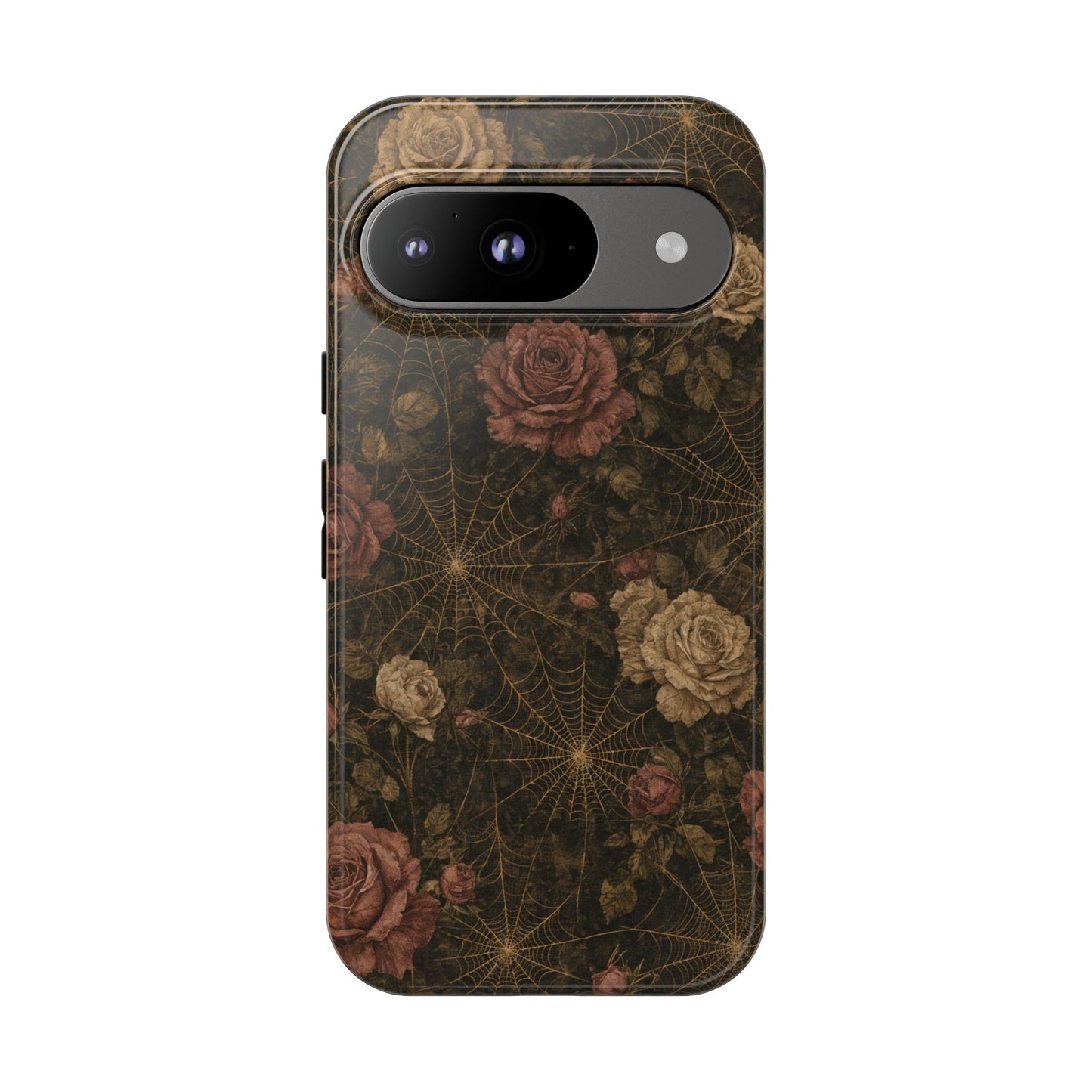 Spiderweb Rose Tough Case