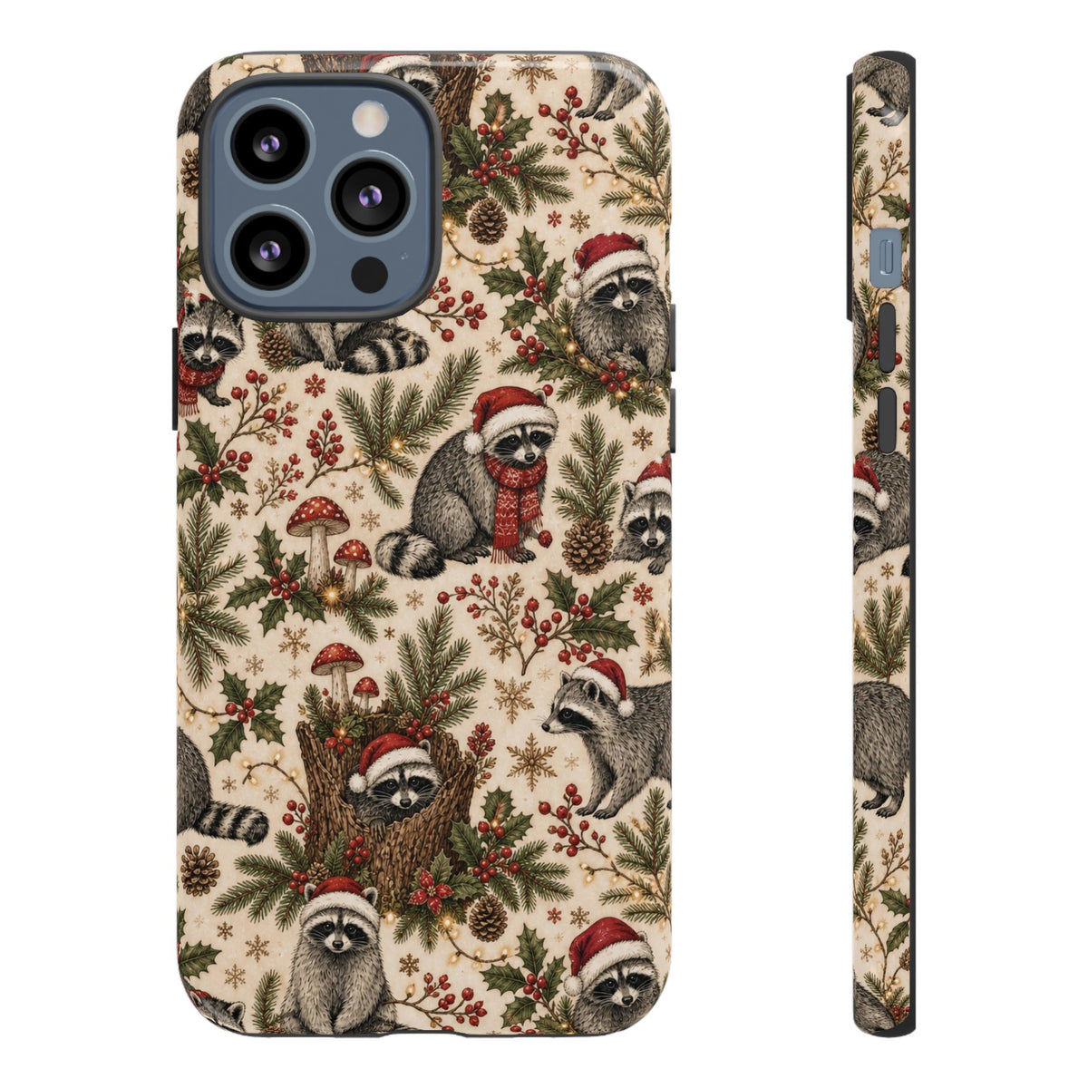 Raccoon Hollow Christmas Tough Case