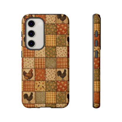 Chickens Patchwork Tough Case