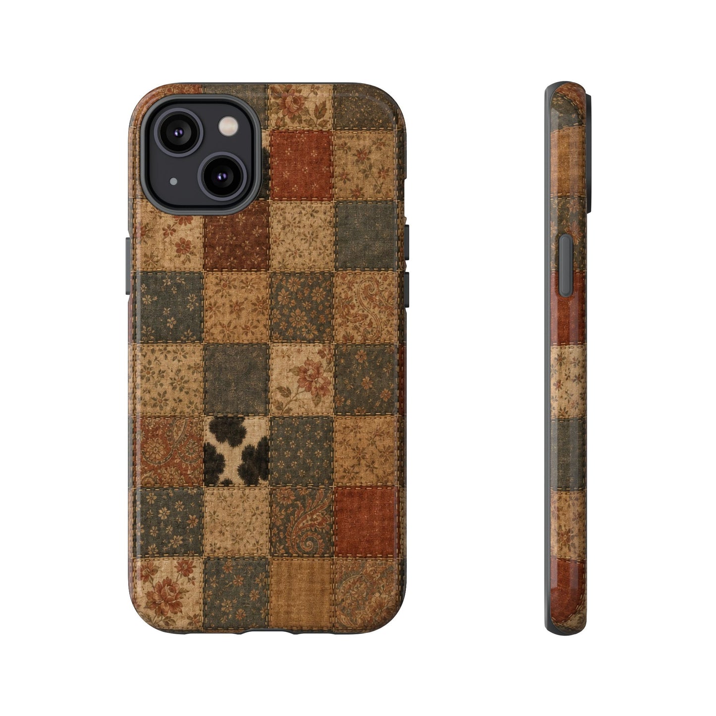 Rustic Patchwork Tough Case