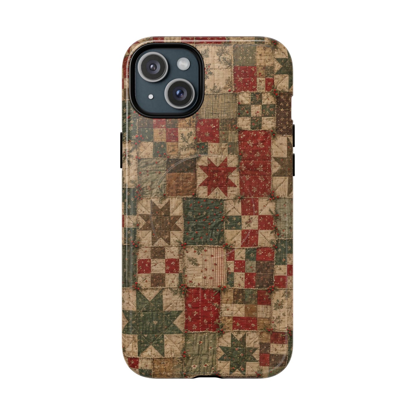 Holly Quilt Magnetic Case