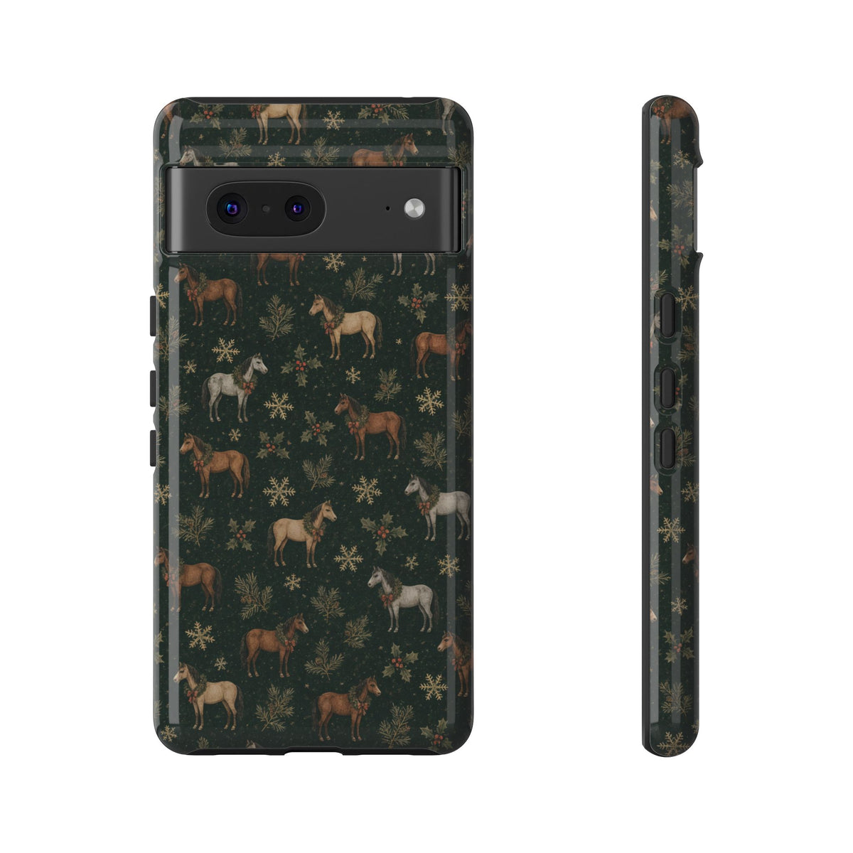 Evergreen Horses Tough Case