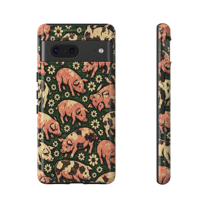 Retro Pigs Tough Case