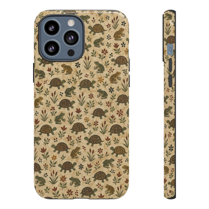 Folk Turtle Pond Tough Case