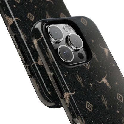 Midnight Longhorn Tough Case