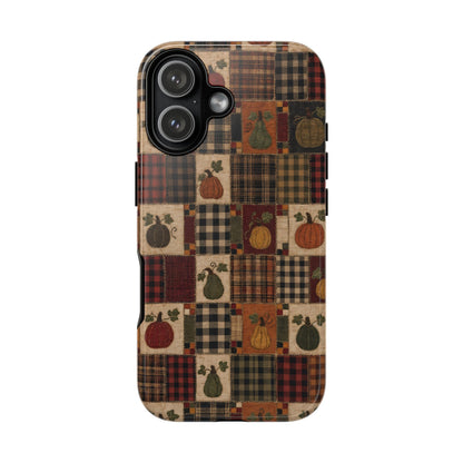 Plaid Pumpkin Tough Case