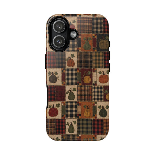 Plaid Pumpkin Tough Case
