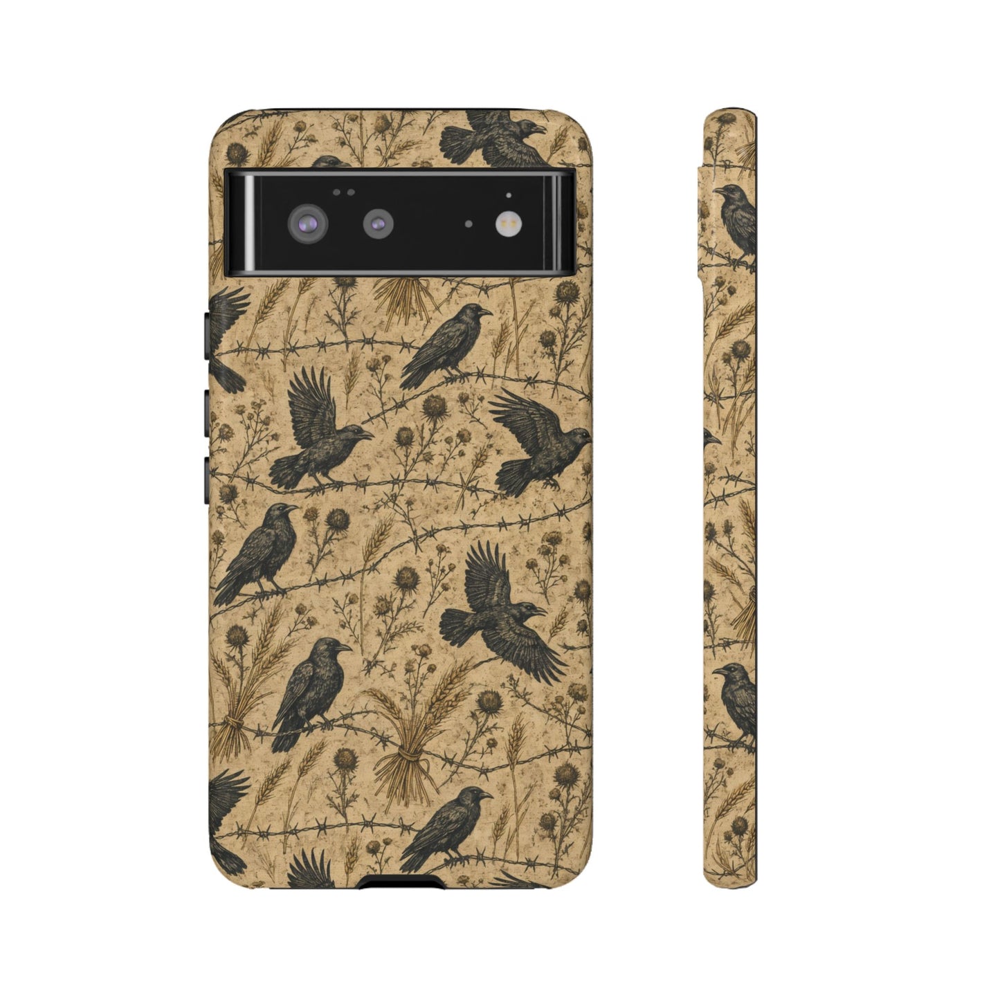 Crow Wheat Barbwire Tough Case