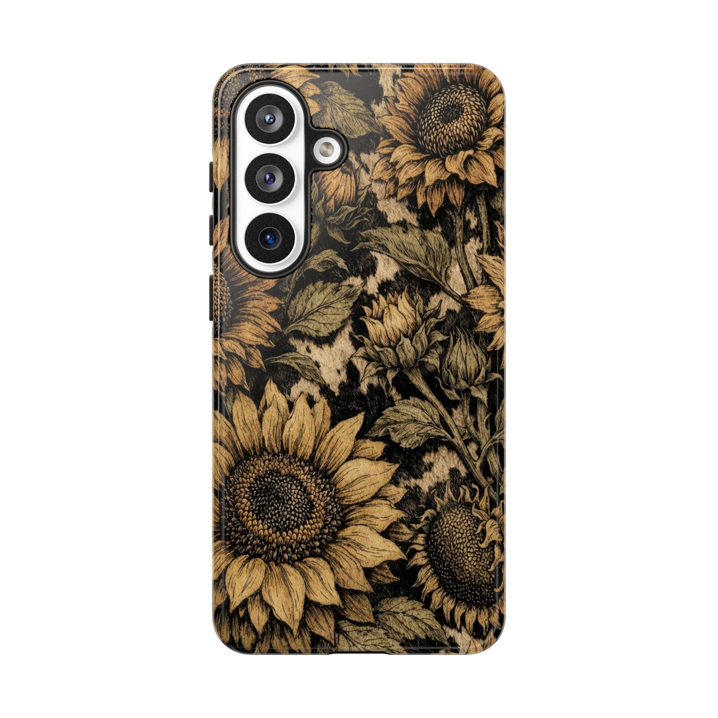 Cowhide Sunflowers Tough Case