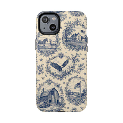 USA Toile Magnetic Case