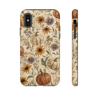 Pumpkin Wildflower Tough Case