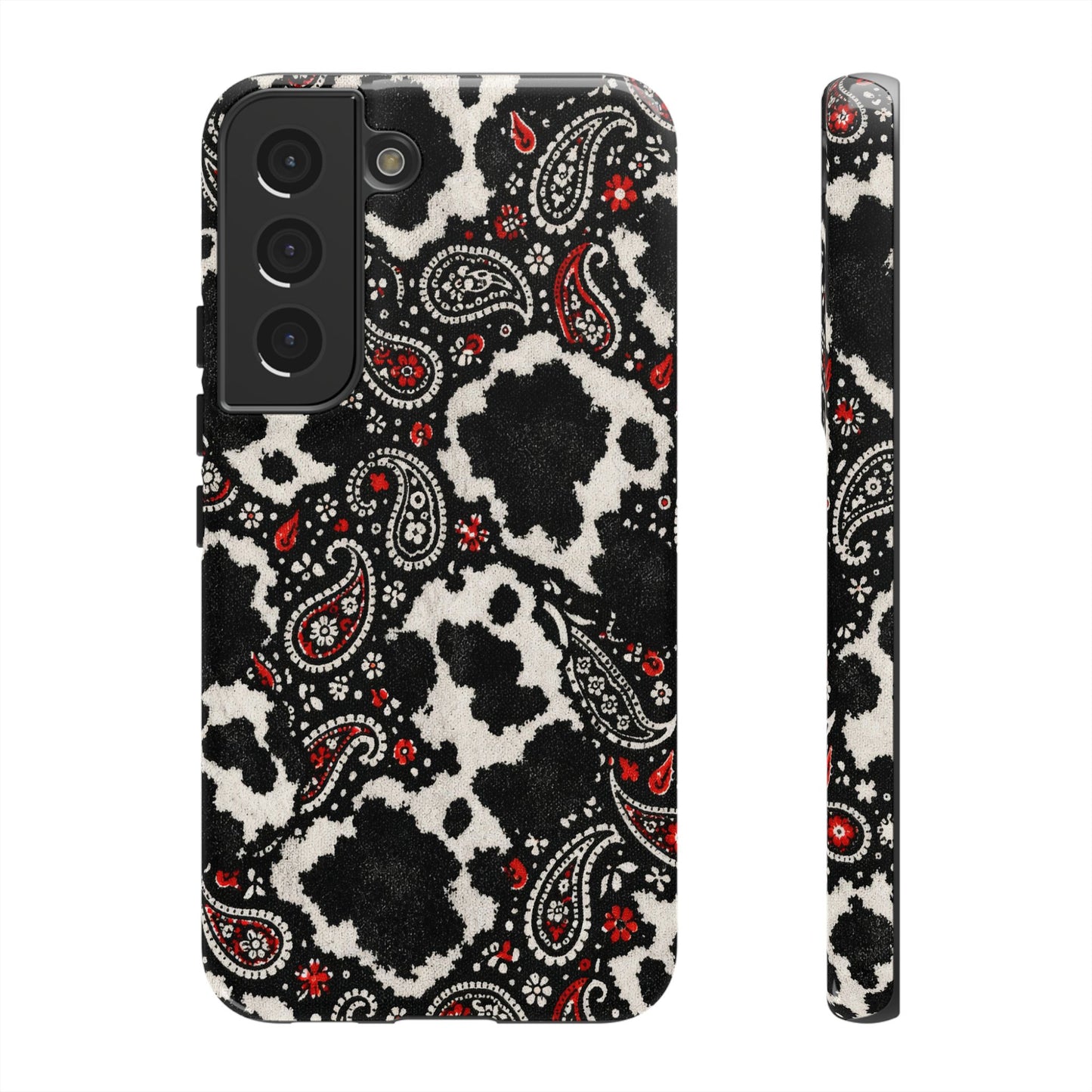 Paisley Cowhide Tough Case