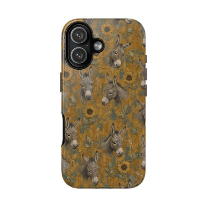 Donkey Sunflower Tough Case