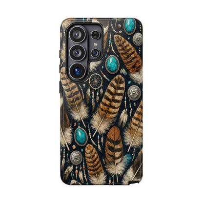 Southwest Feather Tough Case