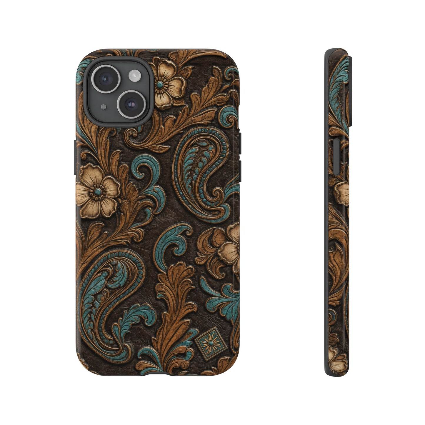 Tooled Paisley Tough Case