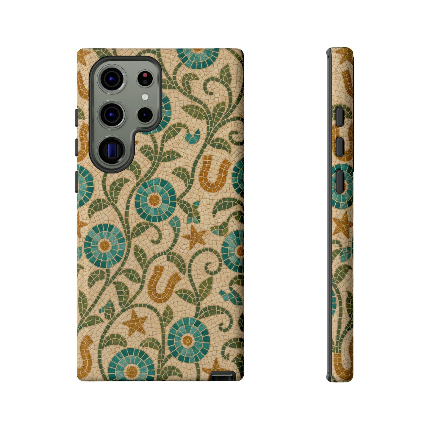 Turquoise Horseshoe Mosaic Tough Case