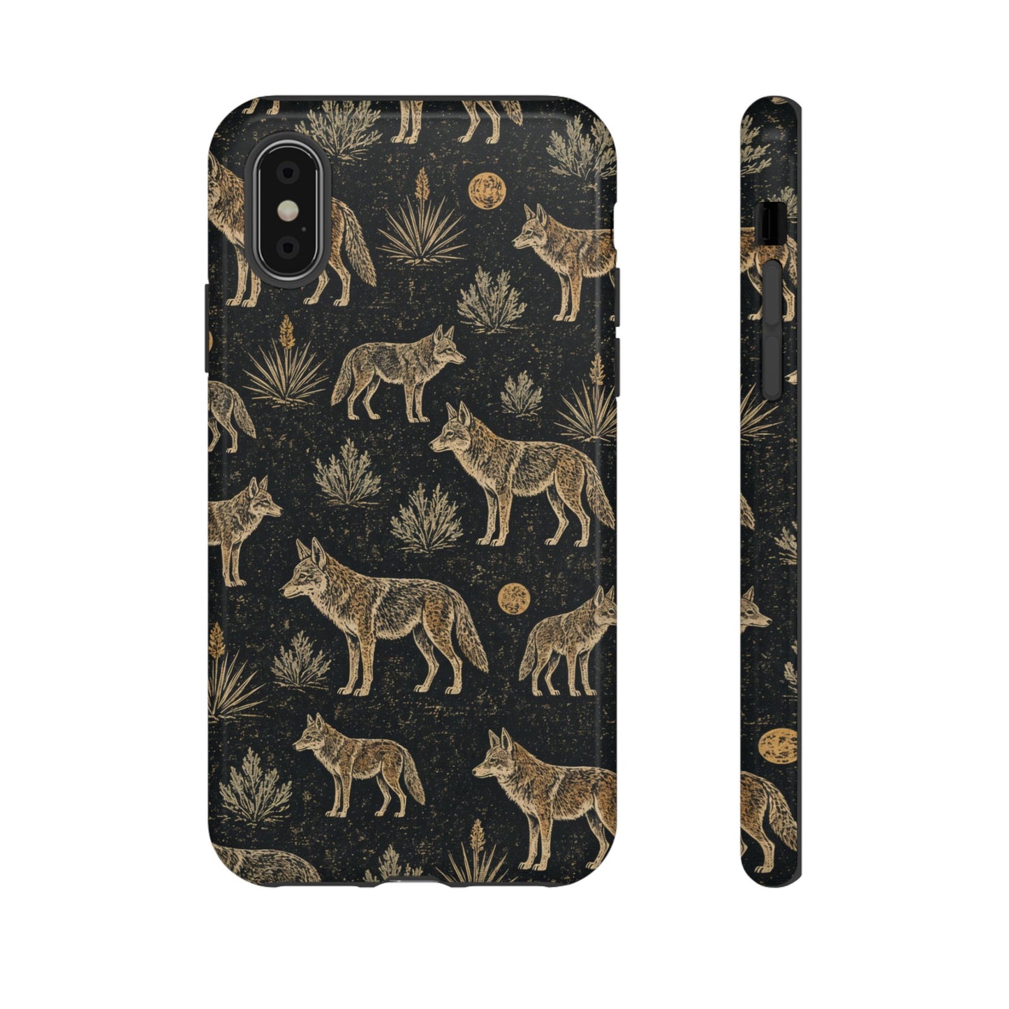 Moonlit Coyote Tough Case