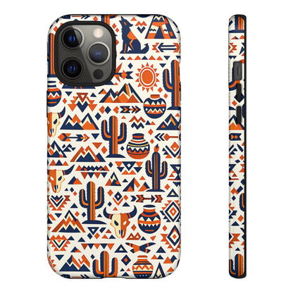 Southwest Tribal Orange Tough Case