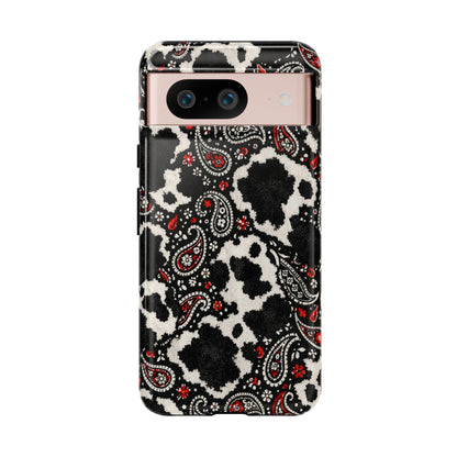 Paisley Cowhide Tough Case