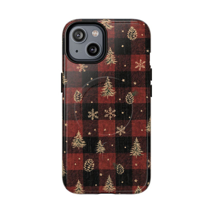 Flannel Pines Magnetic Case