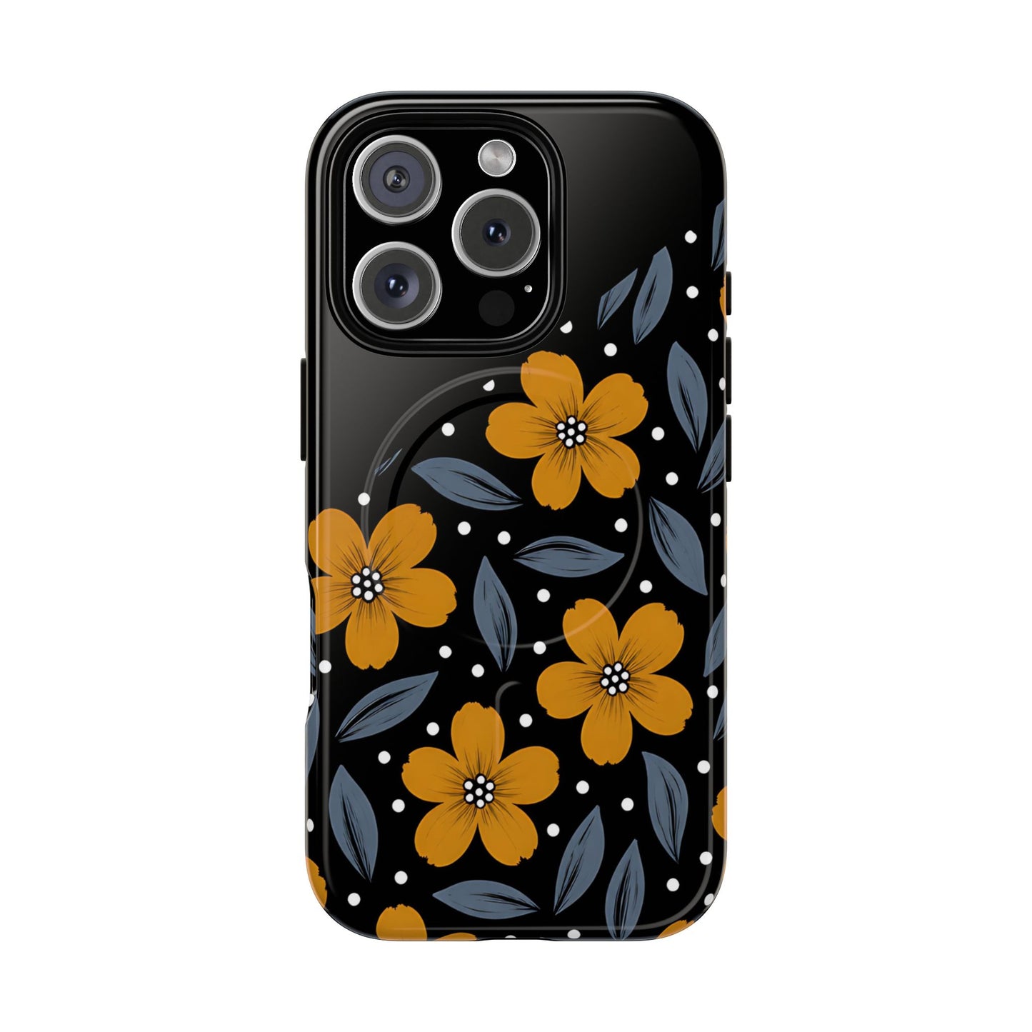Midnight Marigold Magnetic Case