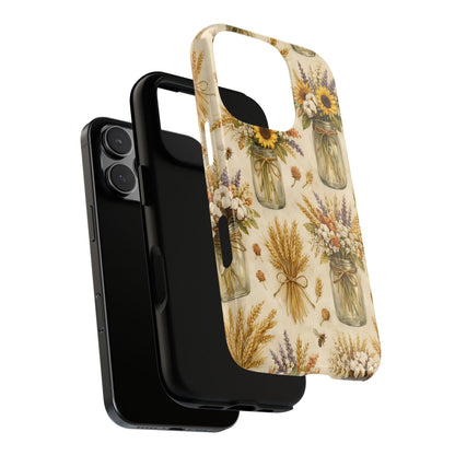 Wheat + Mason Jars Tough Case