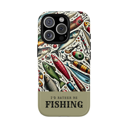 Id Rather Be Fishing Magnetic Case
