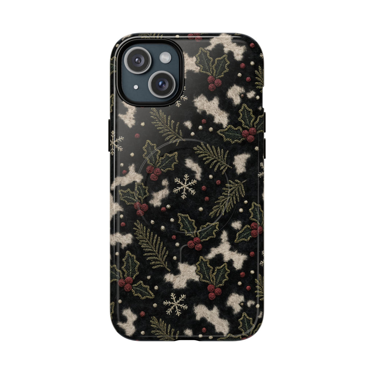 Cowhide Holly Magnetic Case