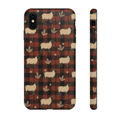 Plaid Sheep Tough Case