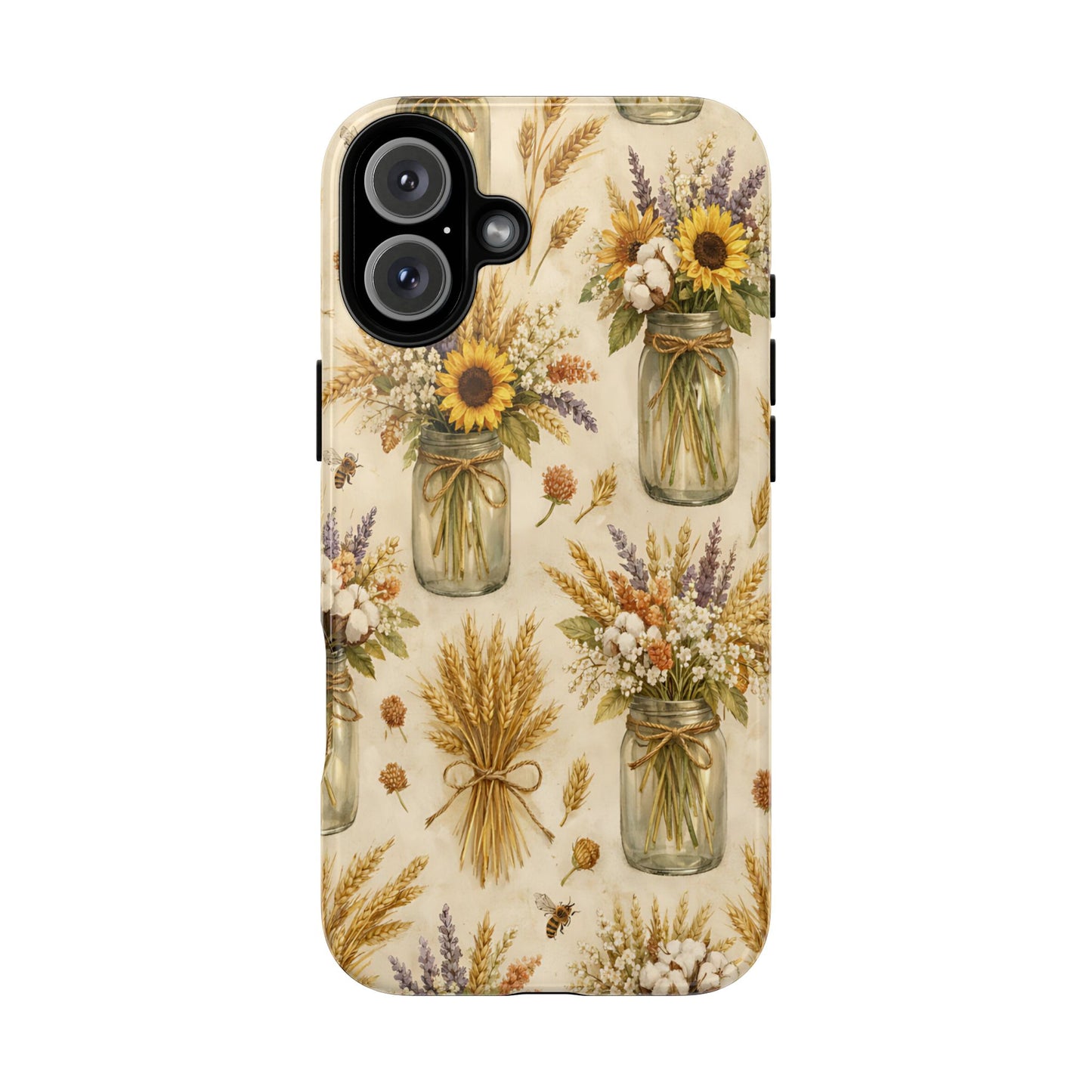 Wheat + Mason Jars Tough Case