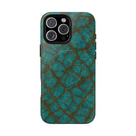 Cracked Jade Magnetic Case