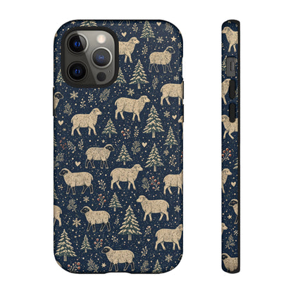 Snowy Sheep Tough Case