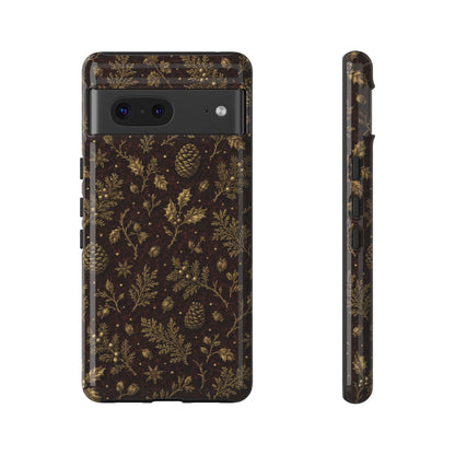 Brass Winter Botanicals Tough Case