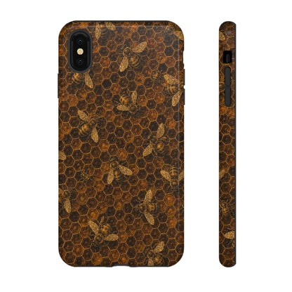 Golden Honeycomb Tough Case