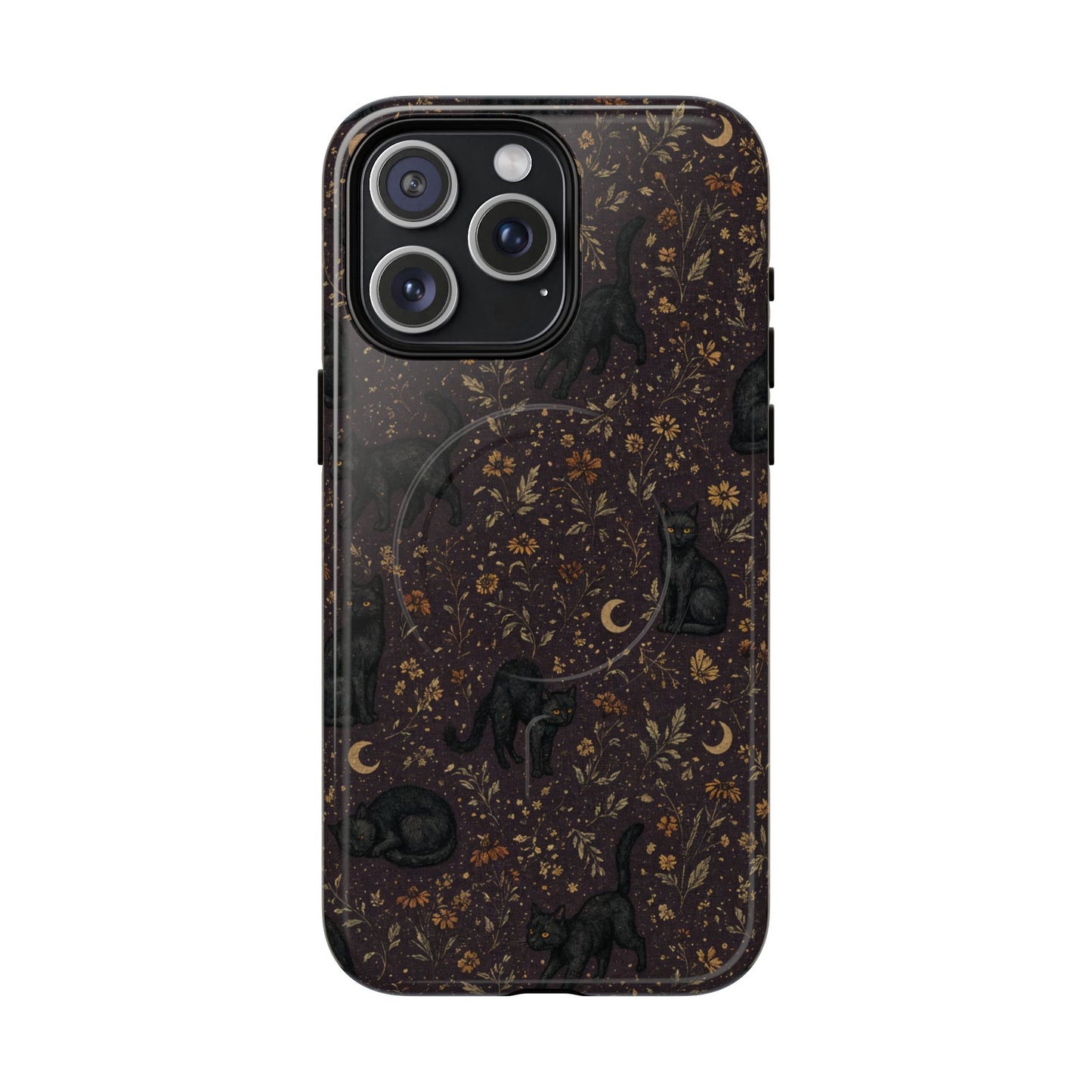 Prairie Black Cats Magnetic Case