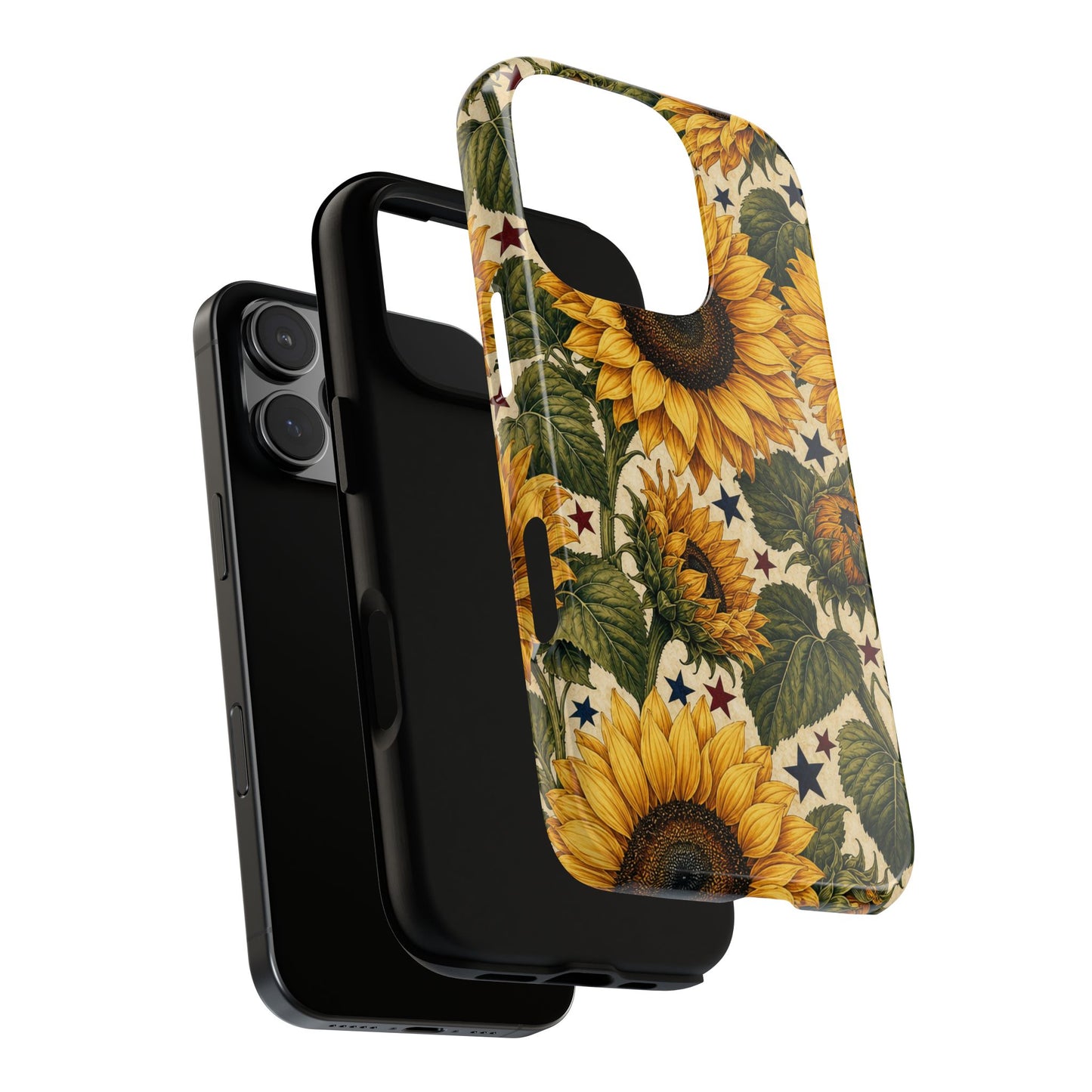 Stars And Sunflowers Tough Case