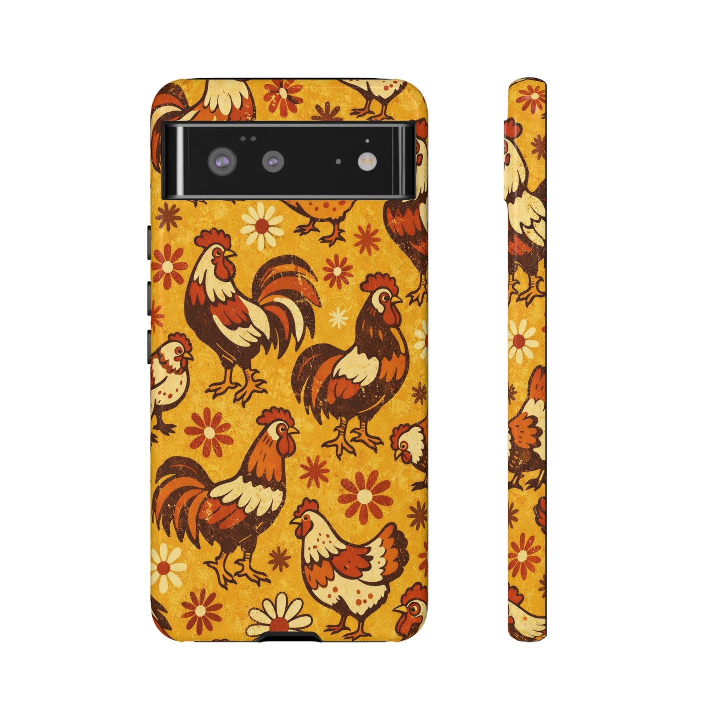 Retro Chickens Tough Case