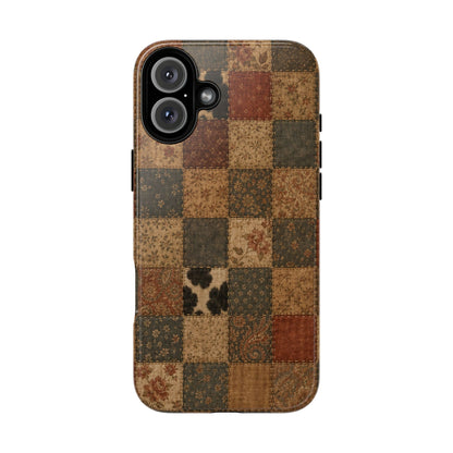 Rustic Patchwork Tough Case