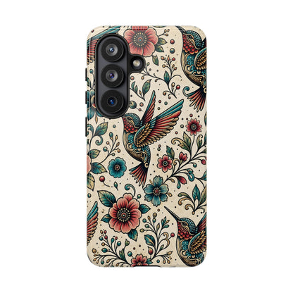 Retro Hummingbird Tough Case